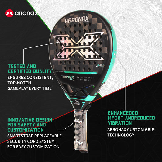 Atom Smashly Padel Schläger – Detailansicht Schlagfläche