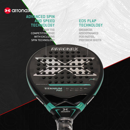 Atom Smashly Padel Schläger – Detailansicht Griff